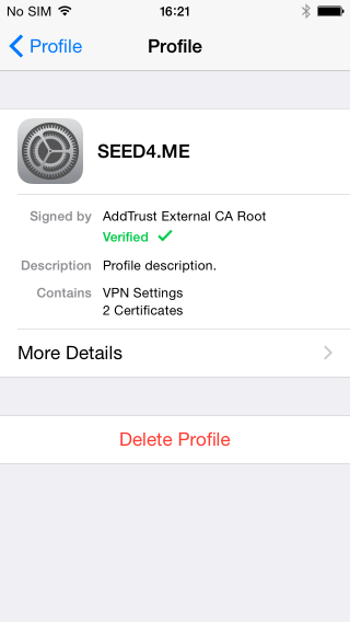 iOS8 SEED4.ME delete