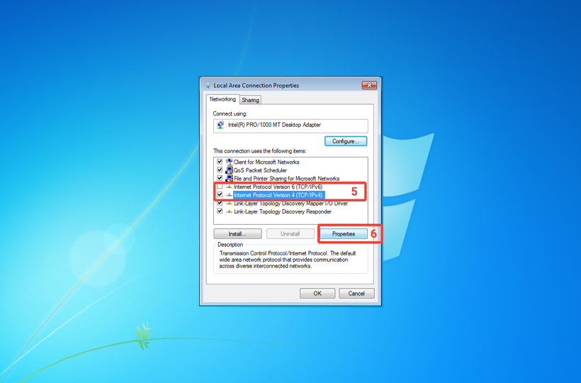 DNS server configuration by Seed4.Me VPN – Windows